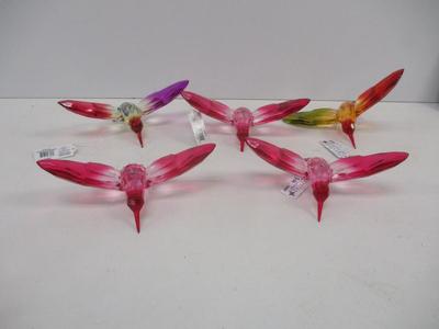 Ganz Crystal Colorful Hummingbirds Acrylic Choice 1