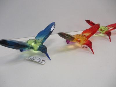 Ganz Crystal Colorful Hummingbirds Acrylic Choice 2
