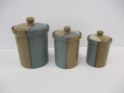 Stoneware Kitchen Canisters