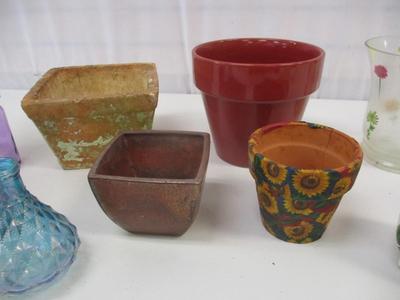 Glass & Pottery Flower Vases & Planters