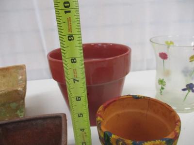Glass & Pottery Flower Vases & Planters