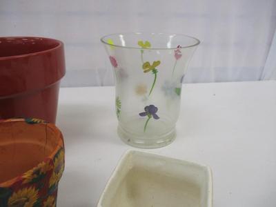 Glass & Pottery Flower Vases & Planters