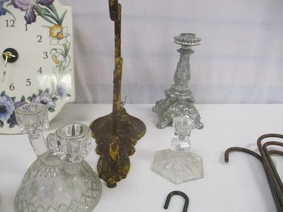 Assortment Of Home Goods Decor - Silvano Boy & Dog Figure & Lori Seibert Art