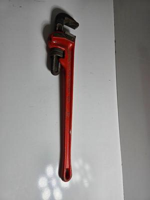 Ridgid 24" Heavy-Duty Pipe Wrench – Ridge Tool Co. Elyria OH USA