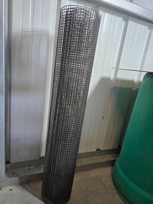 Welded Wire Hard roll – 1/2" Mesh