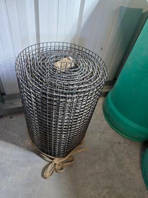 Heavy-Duty Welded Wire Mesh Roll – 1/2" Grid