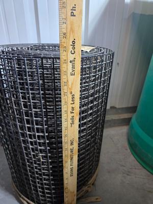 Heavy-Duty Welded Wire Mesh Roll – 1/2" Grid