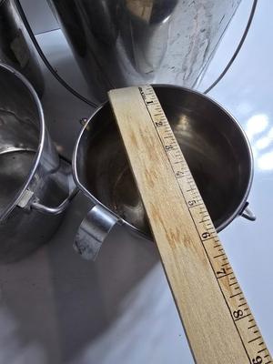 Stainless Steel Hanging Buckets – Set of 4, Mixed Sizes