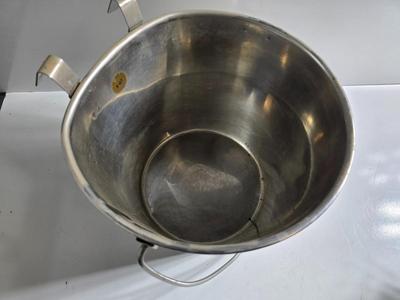 Stainless Steel Hanging Buckets – Set of 4, Mixed Sizes