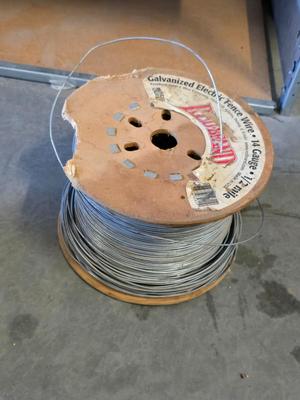 Galvanized Electric Fence Wire – 14 Gauge