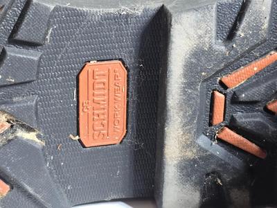 Schmidt work wear boots and wooden boot Jack
