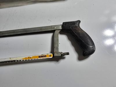 Brand new, Dehorner and Hacksaw