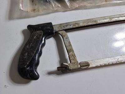 Brand new, Dehorner and Hacksaw