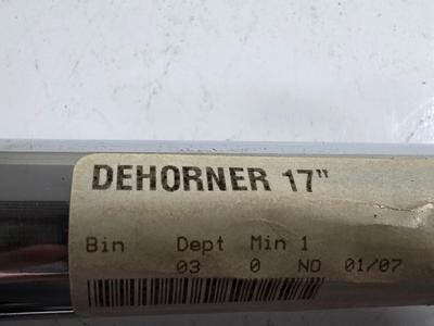 Brand new, Dehorner and Hacksaw