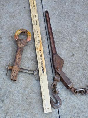 Heavy-Duty Chain Binder & Farm Implement Pin