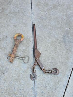 Heavy-Duty Chain Binder & Farm Implement Pin