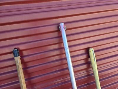 Yard Tools & Tarp Lot