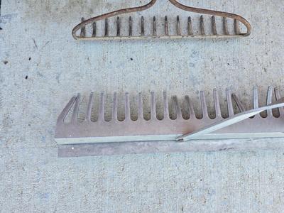 Yard Tools & Tarp Lot
