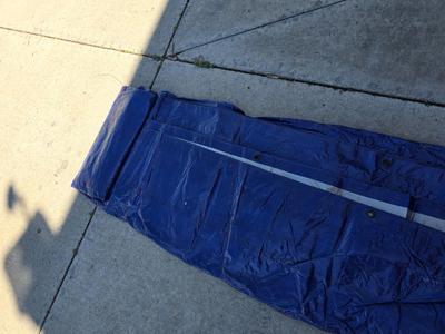 Yard Tools & Tarp Lot