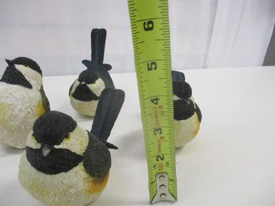 Christmas Doves & Chickadee Birds