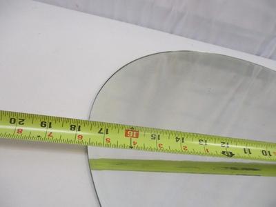 Antique Home Decor Hammered Platter Vanity Mirror