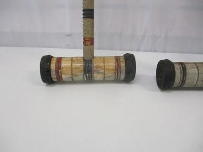 Antique Wooden Croquet Mallets
