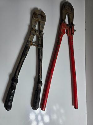 Two pairs of Bolt Cutters – 18" & 24"