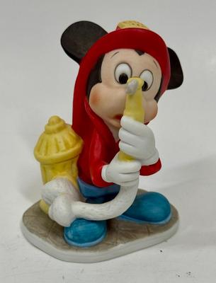 Walt Disney Prod Mickey Mouse Fireman Fire Chief Vintage MARKS & ROSENFELD