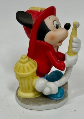 Walt Disney Prod Mickey Mouse Fireman Fire Chief Vintage MARKS & ROSENFELD
