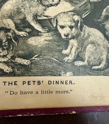 Vintage scrap book with loose pages