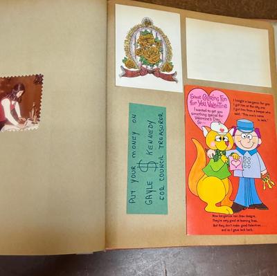 Vintage Scrapbook - greeting cards & pictures