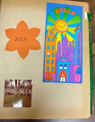 Vintage Scrapbook - greeting cards & pictures