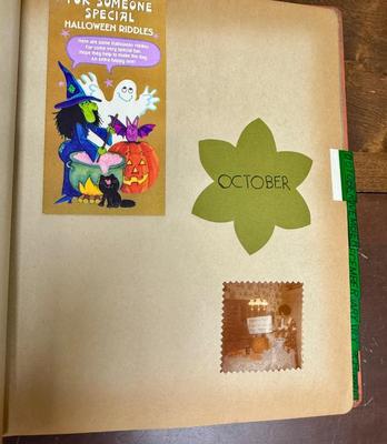 Vintage Scrapbook - greeting cards & pictures