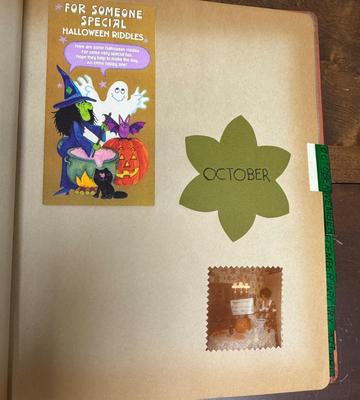 Vintage Scrapbook - greeting cards & pictures