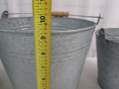 Galvanized Buckets Choice 1