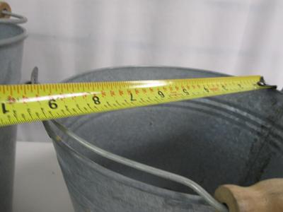 Galvanized Buckets Choice 1