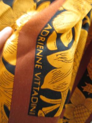Colorful Scarves Dana Buchman Adrienne Vittaoni Tiffany & Co. ECHO