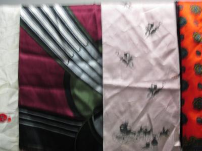 Colorful Scarves Dana Buchman Adrienne Vittaoni Tiffany & Co. ECHO