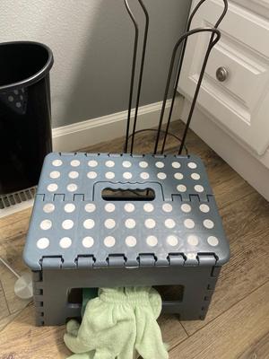 Bath scale, stool, toilet, paper holder, etc.