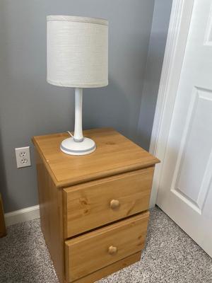 Nightstand #1 with lamp