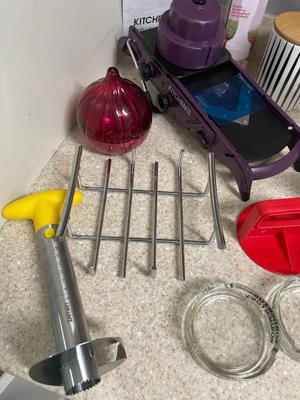 KitchenAid mandolin and miscellaneous