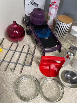 KitchenAid mandolin and miscellaneous
