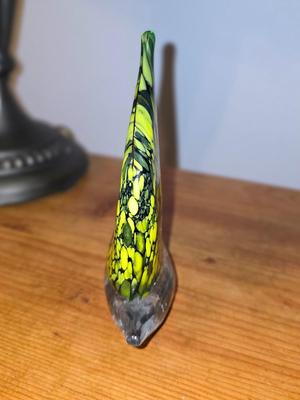 Blown Glass Sail Boat Paper Weight