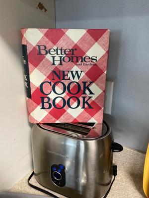 Silverware, toaster, scale & more