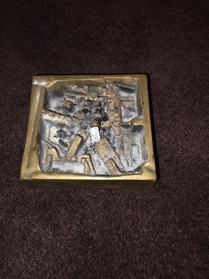 Brass Ash Tray or Incense Tray.