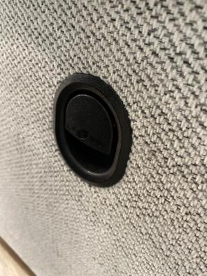 LaZBoy dual-reclining sofa - very nice grey tone