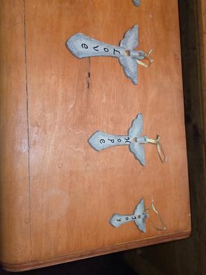 Angel cross decor set.