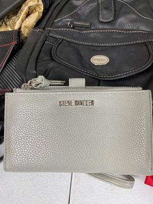 Variety of purses and bags