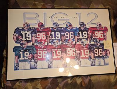 Big 12 Framed poster.