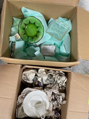 Treasure boxes of China & glassware
